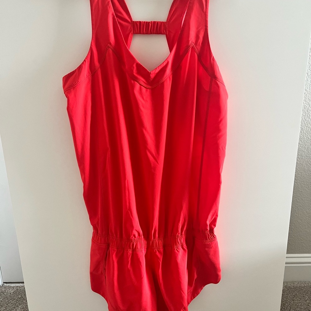 Lulu lemon overalls red